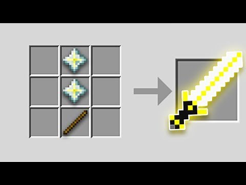 How to Craft OP WEAPONS in Minecraft Pocket Edition