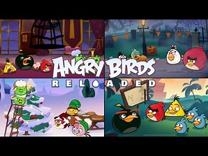 Angry Birds Reloaded - All Cutscenes (Todas as Cutscenes) 1080P 60 FPS