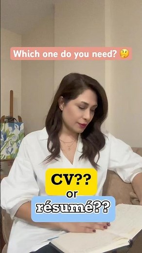 CV vs. Resume: What’s the REAL Difference? 🤔📄