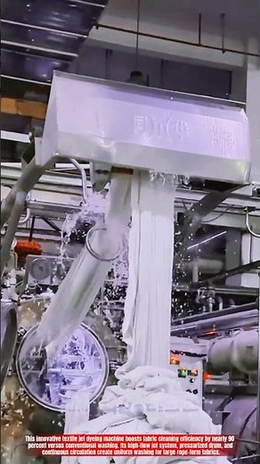 Innovative Textile Jet Dyeing Machine: Best High-Flow Fabric Cleaning System