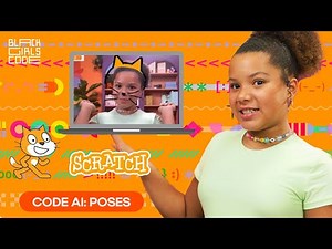 😂 AI Face Filters in Scratch! | Code Funny Filters with Code Along Jr.