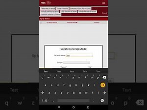 Opening the block programming interface