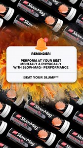 Looking for mental and physical support? Slow-MagⓇ Performance Fizzies are packed with Magnesium, Vitamin B5 and Ginseng to help you perform at your best and #BeatYourSlump. Grab your tube at leading retail pharmacy chains, selected retail stores and independent pharmacies nationwide. For full prescribing information refer to the package insert. [S0] Slow-MagⓇ Performance Orange Fizzies*. Each effervescent tablet contains: Magnesium carbonate 800 mg, providing magnesium 200 mg, calcium pantothen