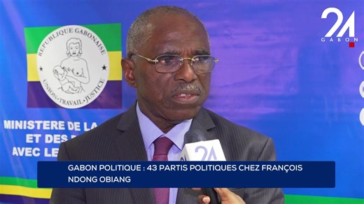 3.8K views · 39 reactions | Gabon  politique : le ministre gabonais de la Réforme et des Relations avec les Institutions a reçu en audience ce mercredi, les responsables de 43 partis politiques. | Gabon 24 | Facebook