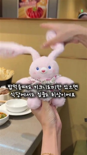 가방에 달았더니 다들 물어본 토끼 키링 #토끼인형 #키링 #어른템 #육아템