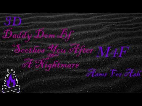 (M4F) Daddy Dom Bf Soothes You After A Nightmare [Asmr For Ash, Roleplay Asmr, 3D]