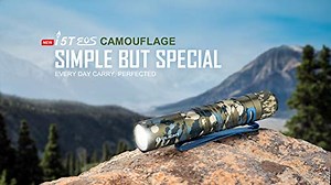 Watch Olight I5T EOS 300 Lumens Slim EDC Flashlight ﹙Camouflage﹚ on Amazon Live