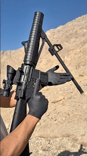 Beeman M16 Carbine Field Test – Real-World .22 Cal Shooting Review #airrifleshooting #airgun