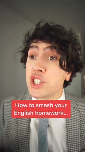 How to smash your English homework... #homework #summerholidays #schoolmemories