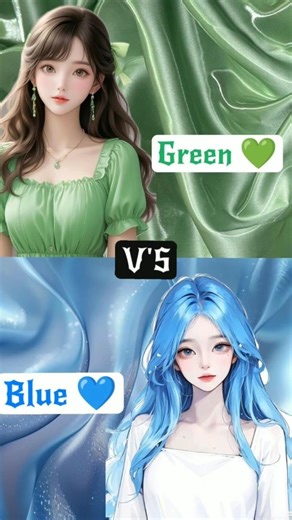 Green vs Blue 💚💙 | Which Color Wins? 🤔🔥#GreenVsBlue #ColorChallenge #TeamGreen #TeamBlue