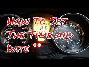 How to set the Piaggio MP3 time (with video)