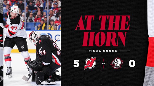 At the Horn | Devils 5 - Sabres 0