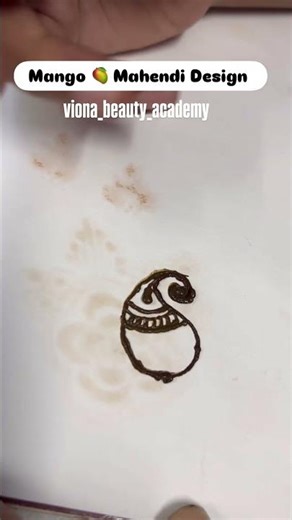 Mango 🥭 Mahendi Design #vionabeautyacademy Borsad 📍