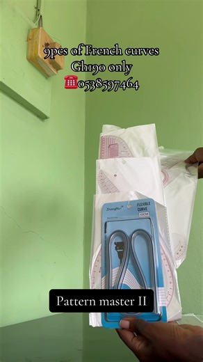 French curve set available for gh190 only. We’re located at kasoa brigade. ☎️0538587464 to order . #fyp #ghanatiktok🇬🇭 #frenchcurverulers