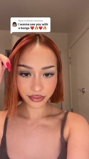 Haircut Transformation: DIY Bangs Tutorial