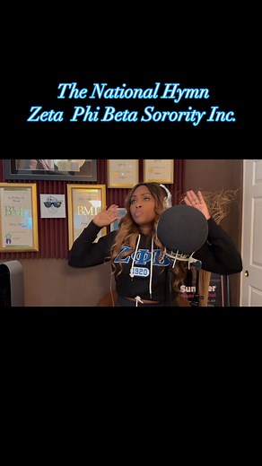 Alexis Allen, M.Div. on Instagram: "The Zeta Phi Beta Sorority, Inc. hymn’s lyrics were penned by Soror Anita Turpeau in 1924, and the music was composed by Soror Audrey B. Robinson in 1953. ￼ Soror @iammariah.official with me on BG vocals. 💙🤍🕊️"