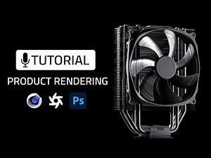 3D Product Rendering Tutorial | Lighting/Shading/Rendering | CPU Cooler | Cinema4D & Octane Render