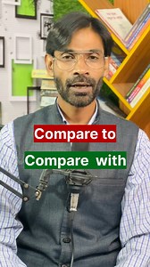 247K views · 5.1K reactions | Compare with vs Compare to | Zulfiqar Mohammadi English | English Vocabulary | Vocabulary #ZulfiqarMohammadiEnglish #englishvocabulary #vocabulary | Zulfiqar Mohammadi English | Facebook