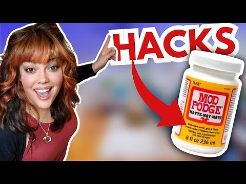 👉 5 AMAZING MOD PODGE HACKS to try on your next DIY in 2024 ● EASY CRAFT HACKS