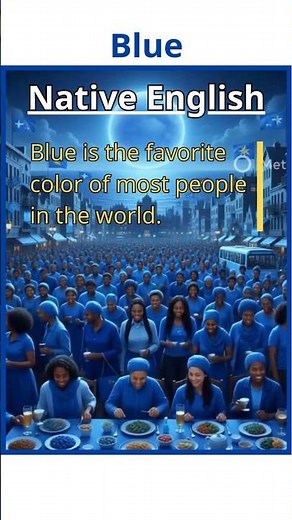 Blue: What is Blue? 5 important facts about the color blue #psychologycalfacts #listenenglish