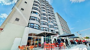 Neues Silo-Hotel auf altem Kellogg-Gelände vor der Eröffnung