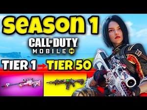 *NEW* MAXED OUT SEASON 1 BATTLE PASS in COD MOBILE