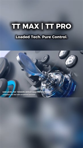 GuliKit on Instagram: "🎮Stepless joystick tension adjustment. Fine-tune it loose for quick reactions, or tight for maximum stability. TT MAX | TT PRO Coming soon. . . . #gamecontroller #gulikit #gulikitttmax #gulikitttpro #gamingsetup #controller #game"