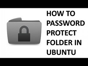 How to create Password Protected Folders/Directory in Ubuntu Operating System