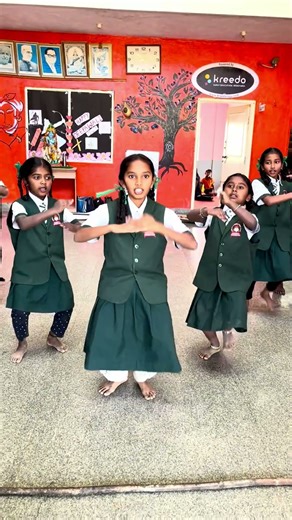 Dance practice in my school 🏫 Out standing performance by primary students