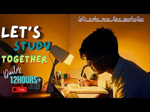 STUDY WITH ME LIVE 📚 | 👨‍💻JEE 2026 | 👨‍⚕️NEET 2026 | BOARDS 2026 | UPSC | SSC | CA | NDA #neet #jee