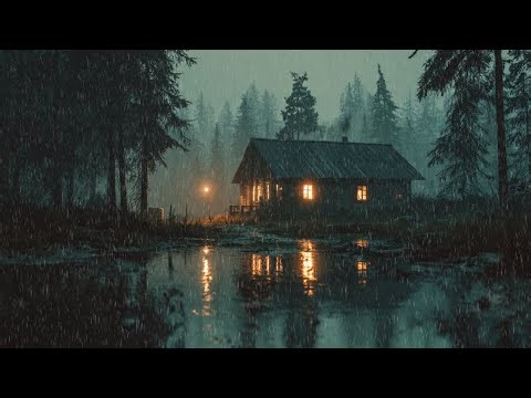 Alone in the Dark Forest 🌲 Rain Sounds for Deep Calm