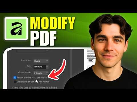 How to Edit PDF in Affinity Designer (Tutorial 2026)