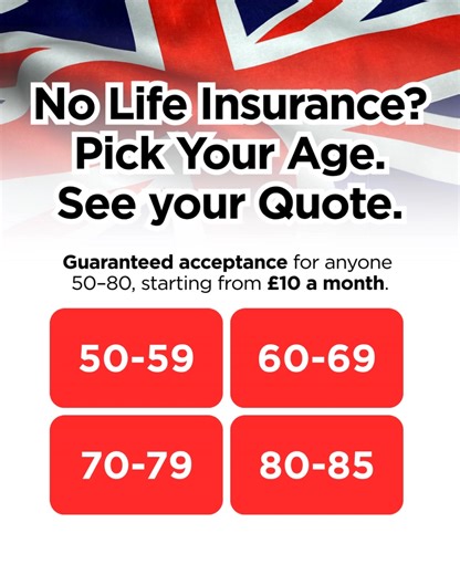 Over 50? Protect Your Family Now Affordable life insurance with guaranteed acceptance. No waiting. No hassle. Don’t put it off another day! Get your FREE quote in minutes. https://seniorwise.co.uk/over-50-life-insurance/v1/ | Seniorwise | Facebook