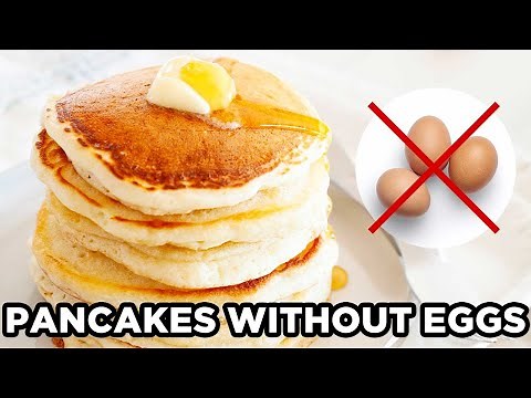 Fluffy Pancakes Without Eggs: No Egg Pancakes by Laura Fuentes