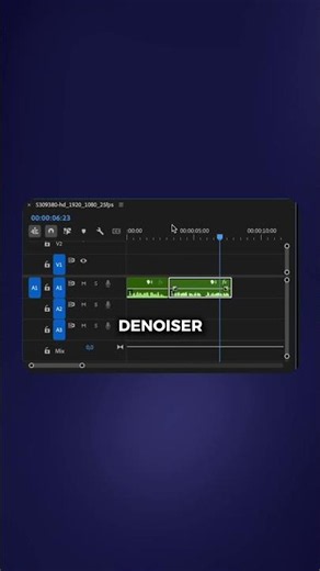 Removing Noise in Premiere Pro #premierepro #videoediting #tutorial