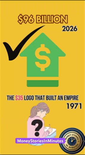 She Designed the Nike Swoosh for $35 💸 #shorts