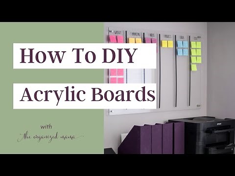 How To Make And Use Acrylic Board DIY