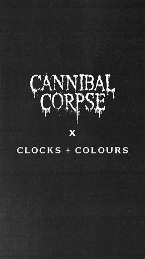 1.8K views · 13 reactions | The third drop in our Legends Collection is here. Cannibal Corpse wasn’t just controversial—they were forbidden fruit. Every note felt like rebellion, every lyric a middle finger to the world that wanted us quiet. This ring carries that same energy. Live now at clocksandcolours.com. | Clocks + Colours | Facebook