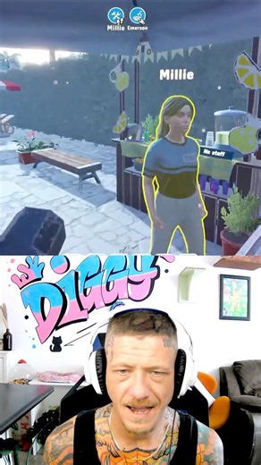 SHE Caught me talking crap... hahah #gamer #waterparksimulator #gaming #gamingcommunity