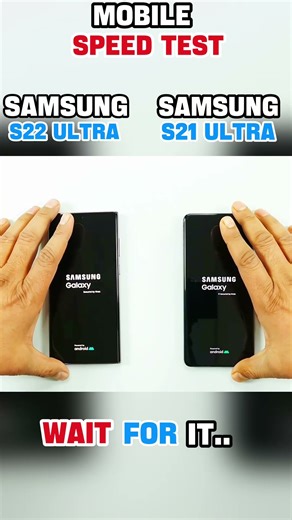⚡☠️ SAMSUNG S22 ULTRA VS SAMSUNG S21 ULTRA SPEED TEST!!