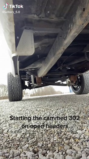 Insane V8 Sound: Cammed 302 with Open Headers