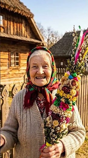 Babcia i Warsztaty z Palm Wielkanocnych w Skansenie w Kolbuszowej ❤️ #polska #polskieshorty