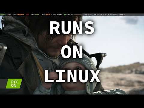 DEATH STRANDING 2: ON THE BEACH Runs on Linux [RTX On]