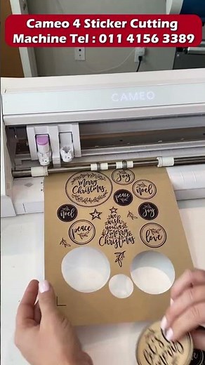 Cameo 4 The Perfect Vinyl Cutter For Sticker Cutting | Vinyl Cutting Machine #viral #shorts