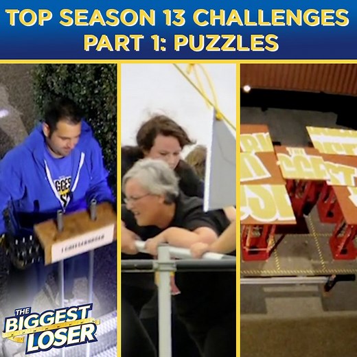 Take a look back at 3 of the Top 9 Challenges from Season 13 of The Biggest Loser! 🏋️‍♂️ | The Biggest Loser