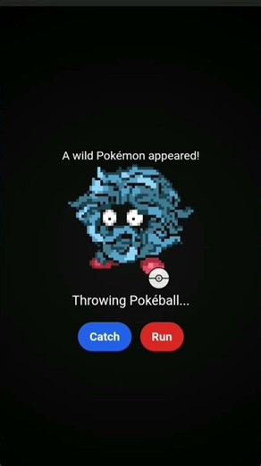 I Built a Fake Pokémon GO Game in 1 minutes 😳 #pokemon #pokemongo #coding