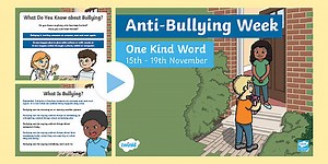 KS1 Anti-Bullying Week 2021 PowerPoint