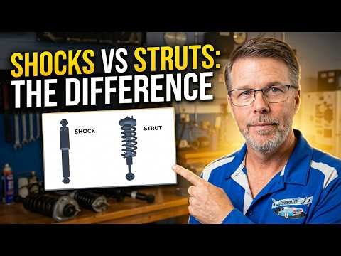 Shocks vs Struts: What's the Difference?