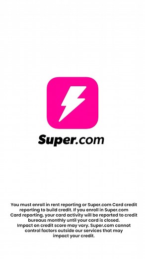 🔒 $5,000 credit line to decrease credit utilization 🏠 Reporting your rent to credit bureaus 📈 View credit score, report, and debt analysis Your new credit building superpowers - all with Super | Super.com