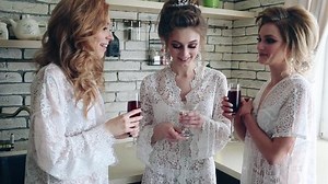 Girlfriend Whispers Ear Secrets Bride Kitchen Stock Footage Video (100% Royalty-free) 25998527 | Shutterstock